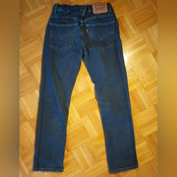 Levi 511 Slim Girls 12 REG Performance Dark Blue Jeans - Picture 7 of 8